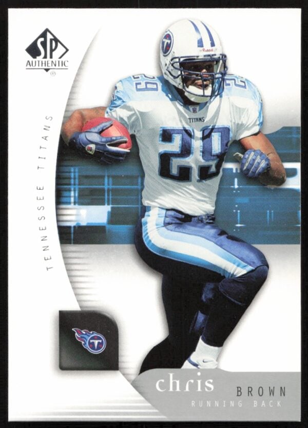 2005 Upper Deck SP Authentic Chris Brown #87 (Front)