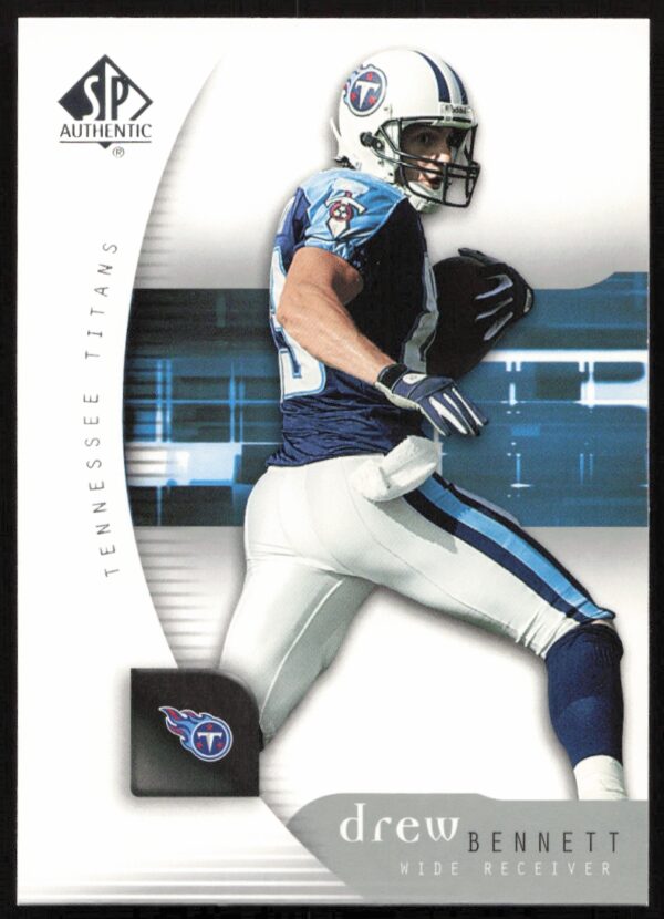 2005 Upper Deck SP Authentic Drew Bennett #86 (Front)