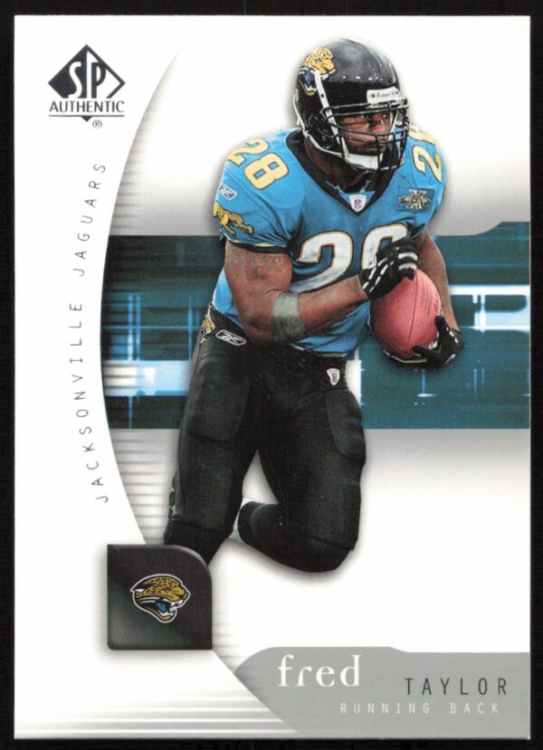 2005 Upper Deck SP Authentic Fred Taylor #40 (Front)