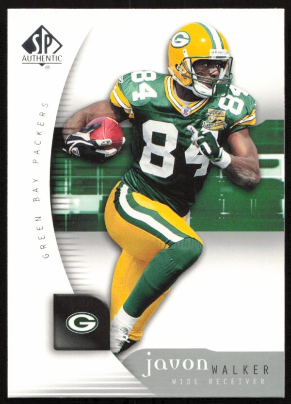 2005 Upper Deck SP Authentic Javon Walker #32 (Front)