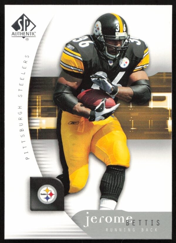 2005 Upper Deck SP Authentic Jerome Bettis #70 (Front)