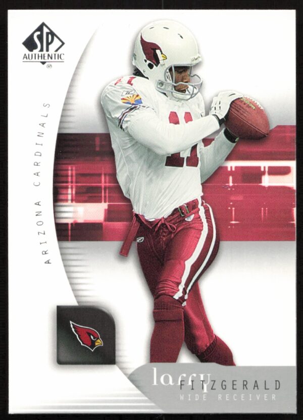 2005 Upper Deck SP Authentic Larry Fitzgerald #2 (Front)