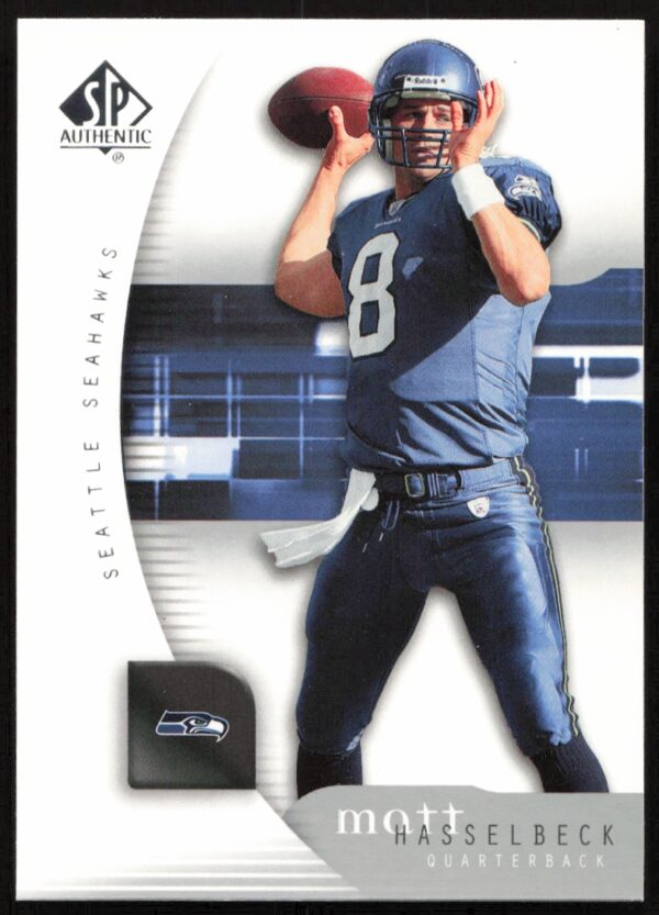 2005 Upper Deck SP Authentic Matt Hasselbeck #76 (Front)