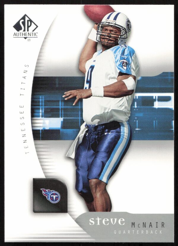 2005 Upper Deck SP Authentic Steve McNair #85 (Front)