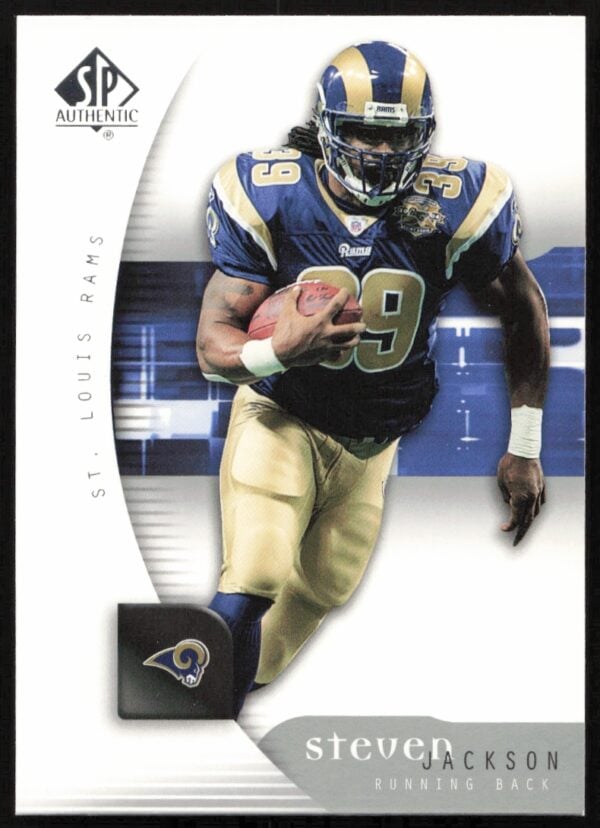 2005 Upper Deck SP Authentic Steven Jackson #80 (Front)