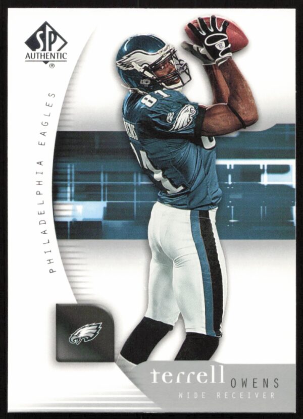 2005 Upper Deck SP Authentic Terrell Owens #67 (Front)