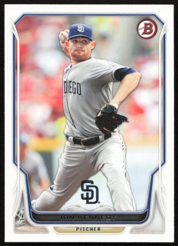 2014 Bowman Ian Kennedy #7 (Front)