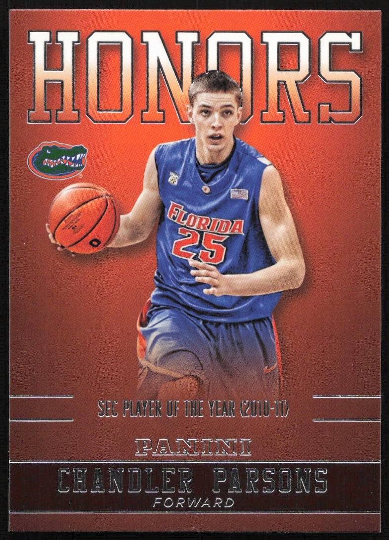 2015 Panini Florida Gators Chandler Parsons Honors #CP-FL (Front)