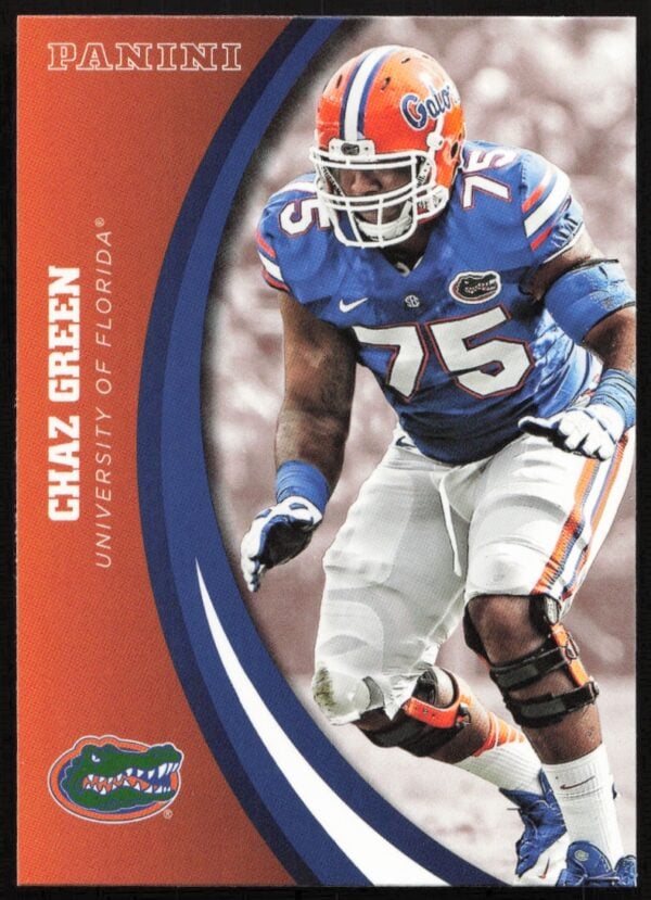 2015 Panini Florida Gators Chaz Green #77 (Front)