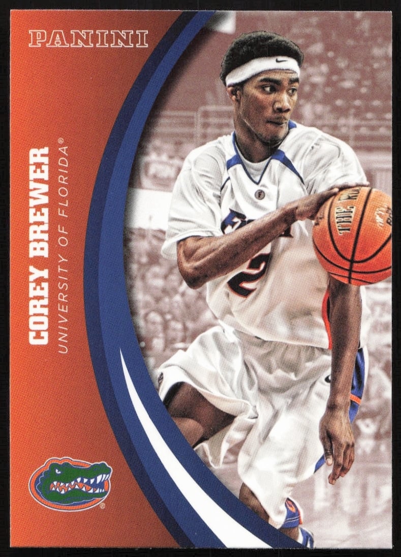 2015 Panini Florida Gators Corey Brewer #11 (Front)