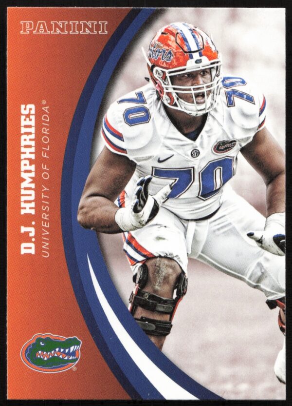 2015 Panini Florida Gators D.J Humpries #12 (Front)