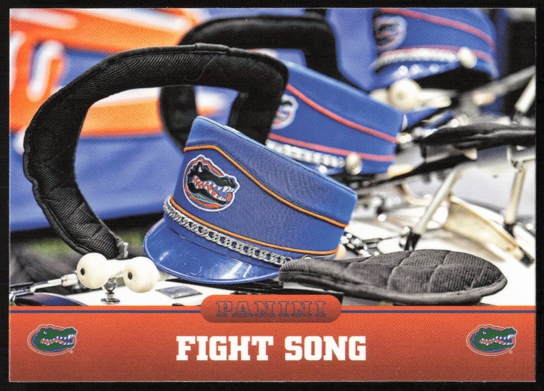 2015 Panini Florida Gators Fight Song #5 (Front)