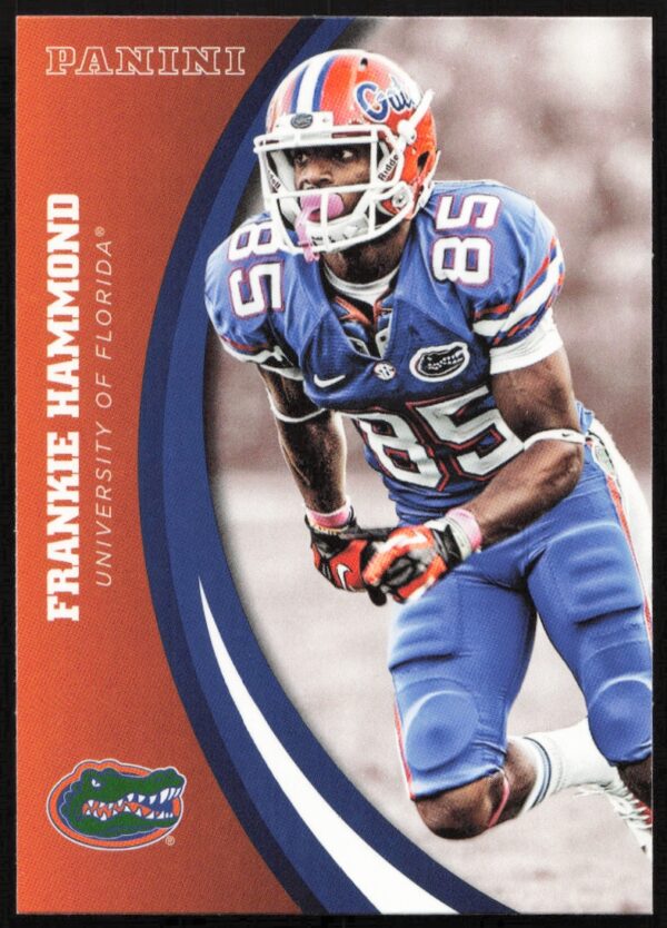 2015 Panini Florida Gators Frankie Hammond #18 (Front)