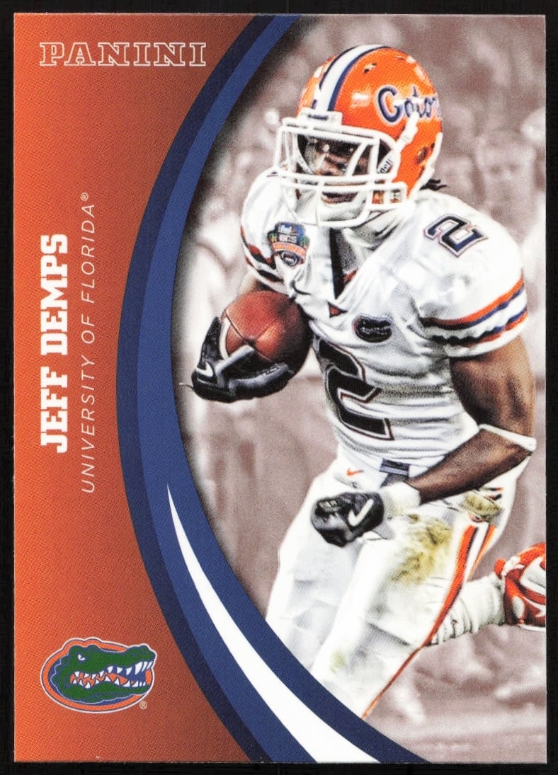 2015 Panini Florida Gators Jeff demps #24 (Front)