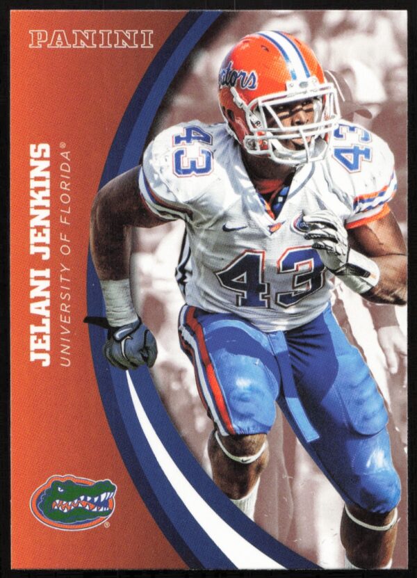 2015 Panini Florida Gators Jelani Jenkins #25 (Front)