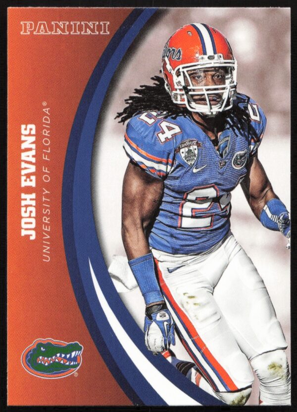 2015 Panini Florida Gators Josh Evans #34 (Front)