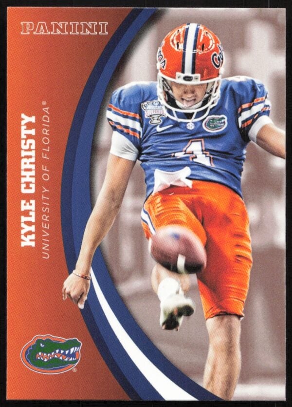 2015 Panini Florida Gators Kyle Christy #37 (Front)