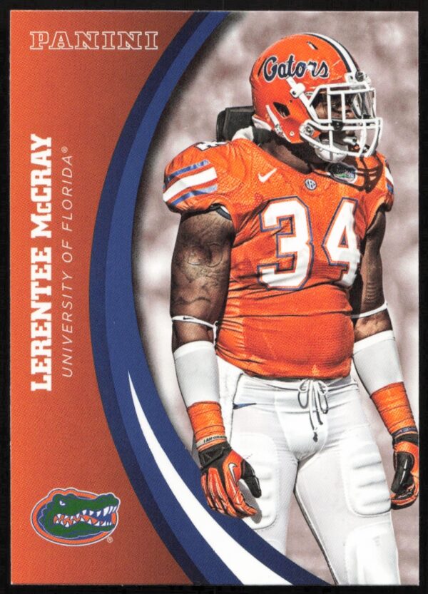 2015 Panini Florida Gators Lerentee McCray #39 (Front)