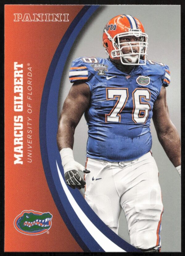 2015 Panini Florida Gators Marcus Gilbert #43 (Front)