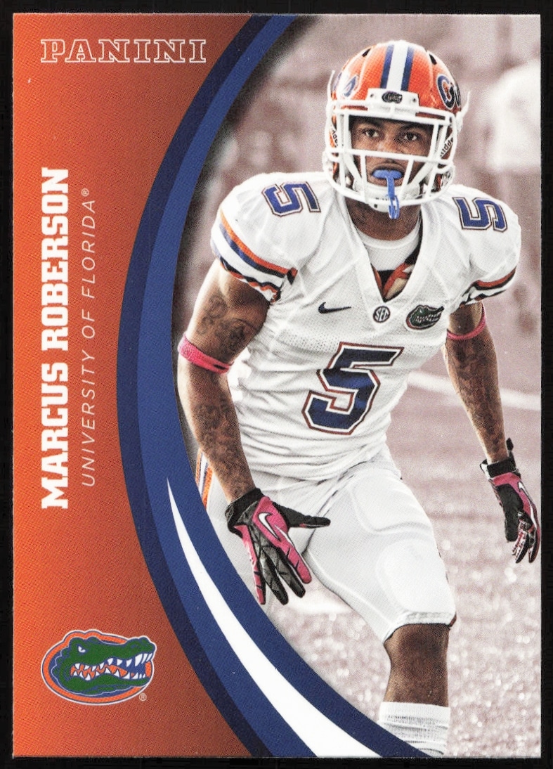 2015 Panini Florida Gators Marcus Roberson #44 (Front)