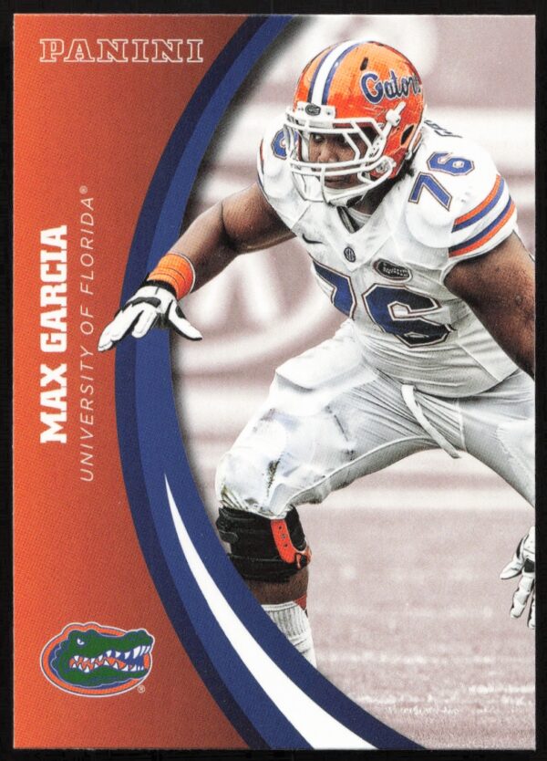 2015 Panini Florida Gators Max Garcia #48 (Front)