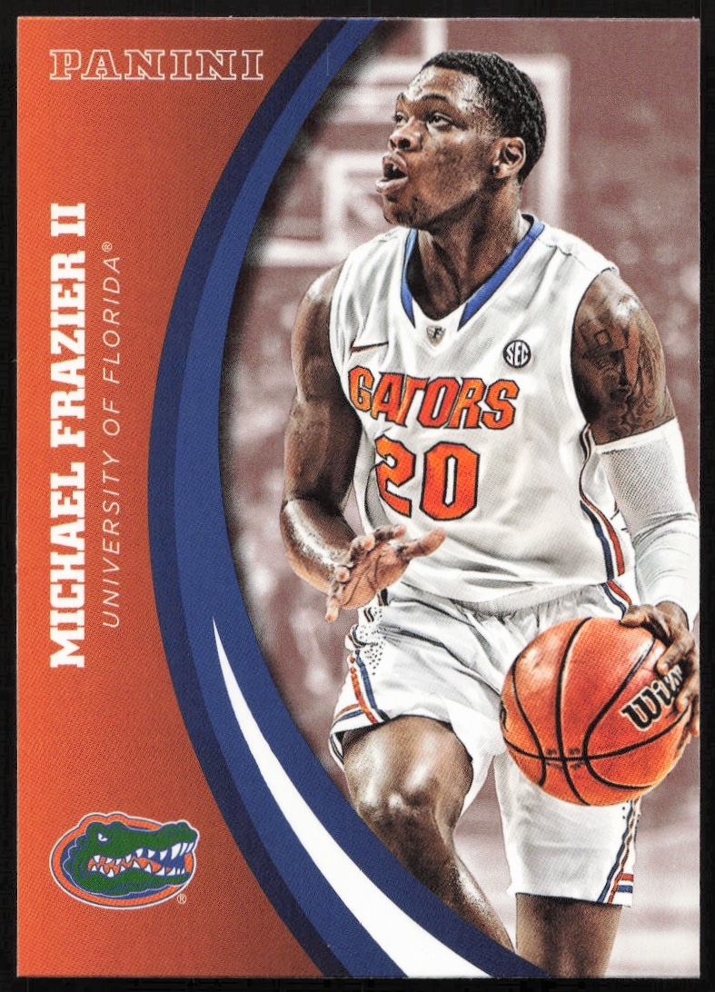 2015 Panini Florida Gators Michael Frazier II #40 (Front)