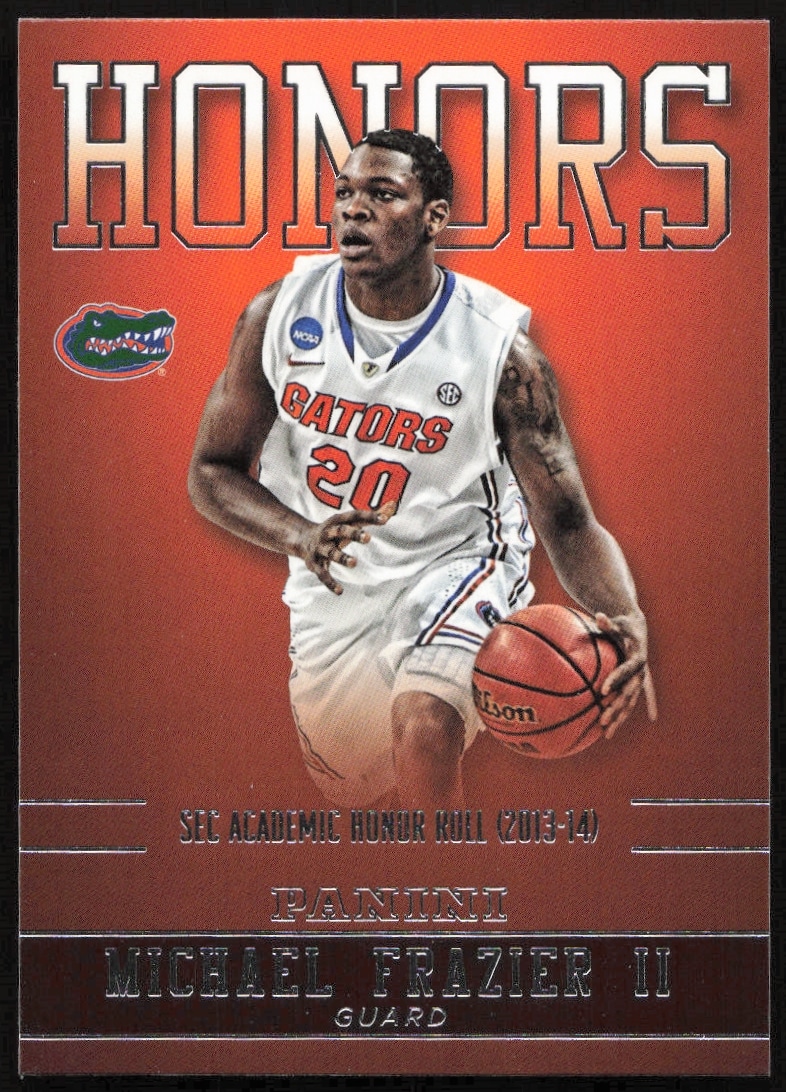 2015 Panini Florida Gators Michael Frazier II Honors #MF-FL (Front)