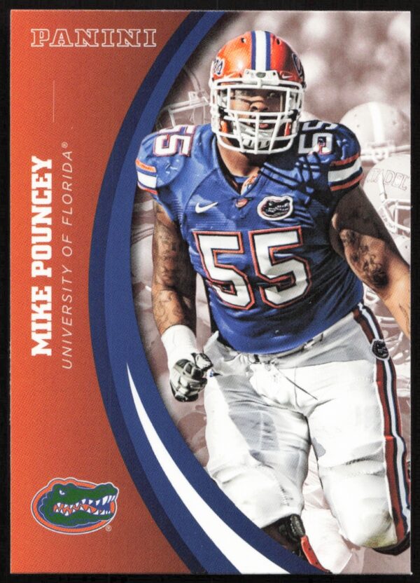 2015 Panini Florida Gators Mike Pouncey #50 (Front)