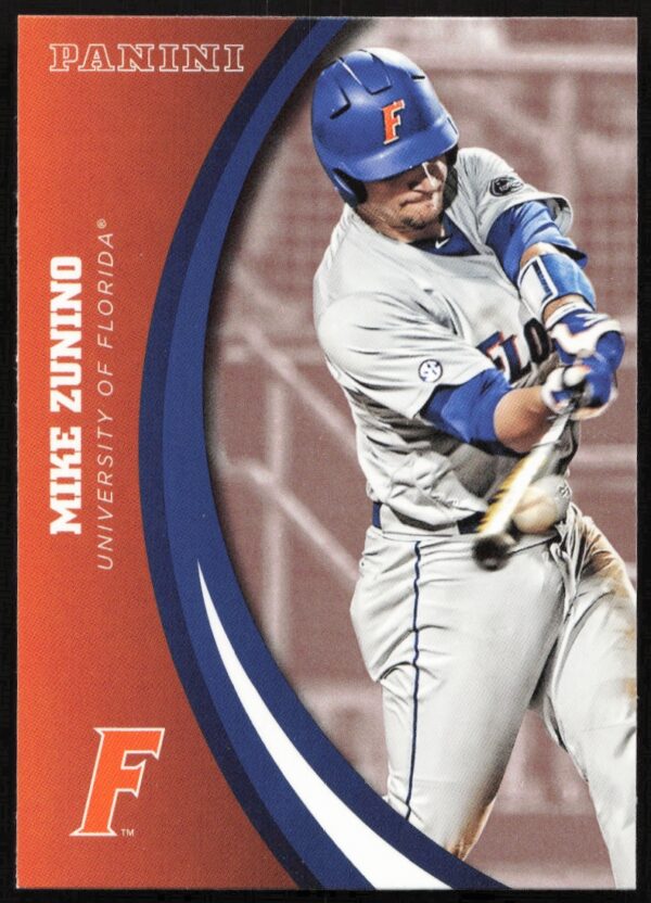 2015 Panini Florida Gators Mike Zunino #75 (Front)