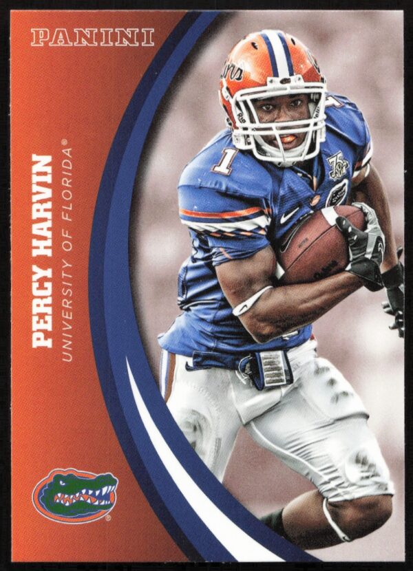 2015 Panini Florida Gators Percy Harvin #52 (Front)