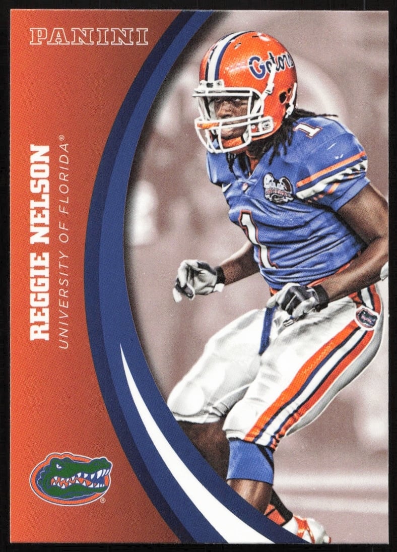 2015 Panini Florida Gators Reggie Nelson #54 (Front)