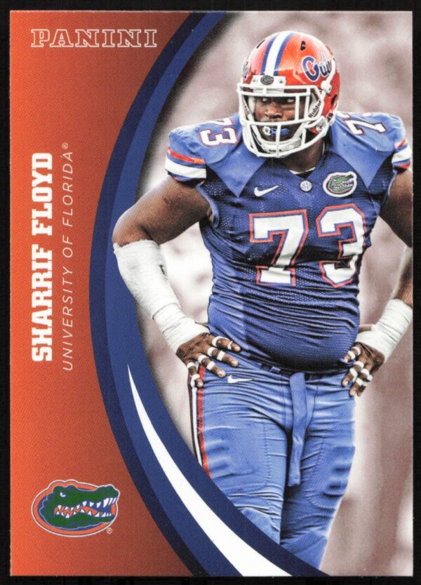 2015 Panini Florida Gators Sharrif Floyd #57 (Front)