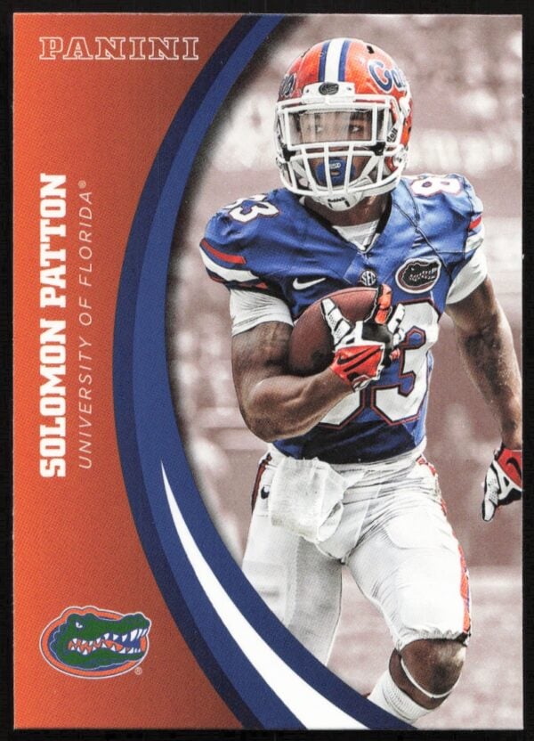 2015 Panini Florida Gators Solomon Patton #58 (Front)