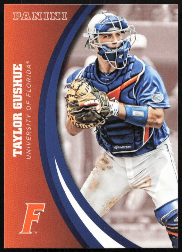 2015 Panini Florida Gators Taylor Gushue #82 (Front)