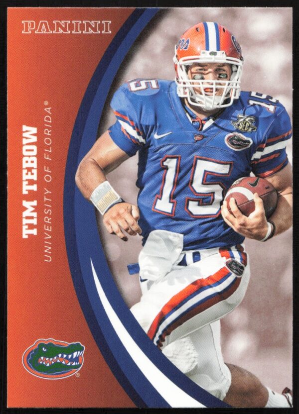 2015 Panini Florida Gators Tim Tebow #59 (Front)