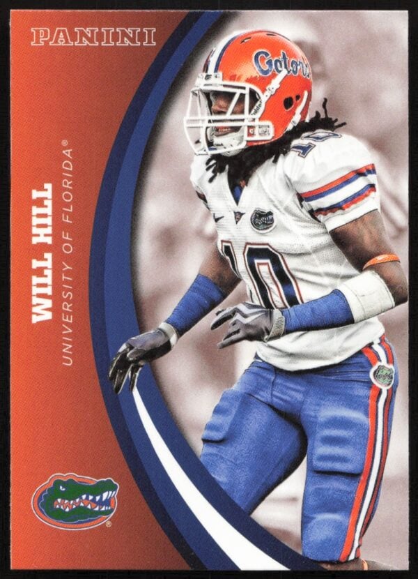 2015 Panini Florida Gators Will Hill #62 (Front)