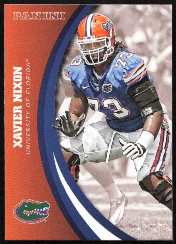 2015 Panini Florida Gators Xavier Nixon #63 (Front)