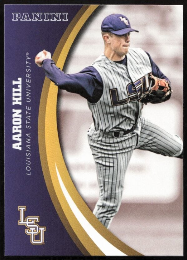 2015 Panini LSU Tigers Aaron Hill #68 (Front)