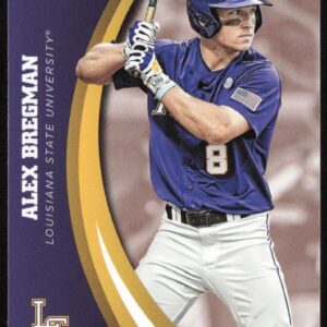 2015 Panini LSU Tigers Alex Bregman #71 (Front)