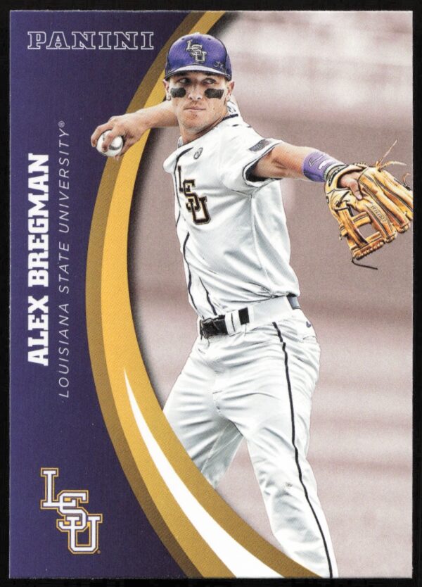 2015 Panini LSU Tigers Alex Bregman #76 (Front)