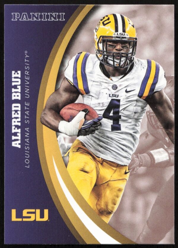 2015 Panini LSU Tigers Alfred Blue #45 (Front)