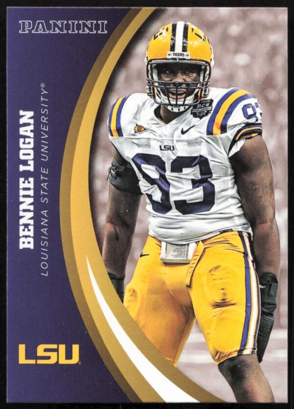 2015 Panini LSU Tigers Bennie Logan #66 (Front)