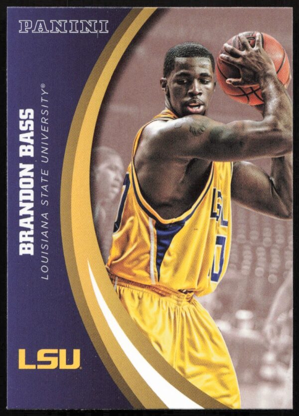 2015 Panini LSU Tigers Brandon Bass #15 (Front)