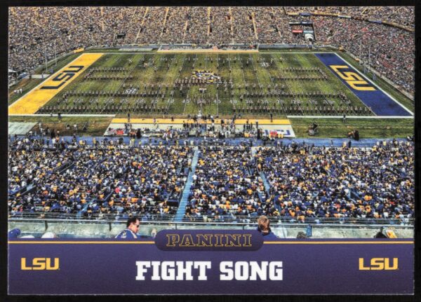 2015 Panini LSU Tigers Fight Song #5 (Front)