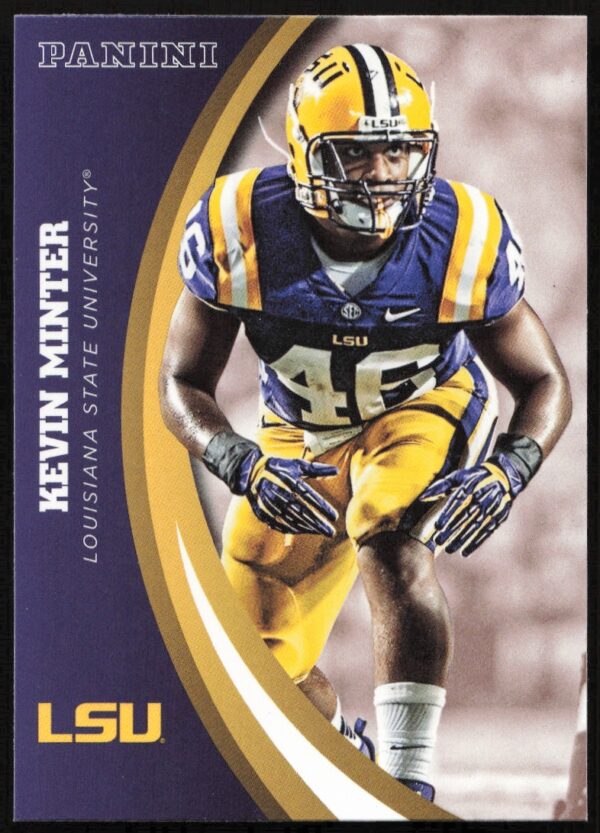 2015 Panini LSU Tigers Kevin Minter #36 (Front)