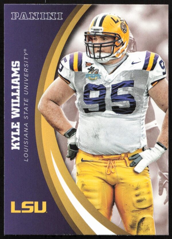 2015 Panini LSU Tigers Kyle Williams #38 (Front)