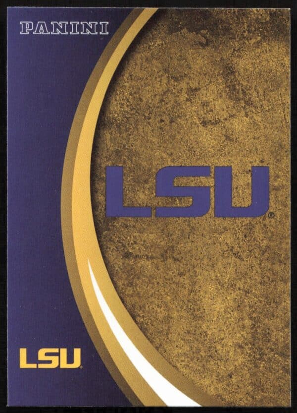 2015 Panini LSU Tigers LSU Logo #6 (Front)