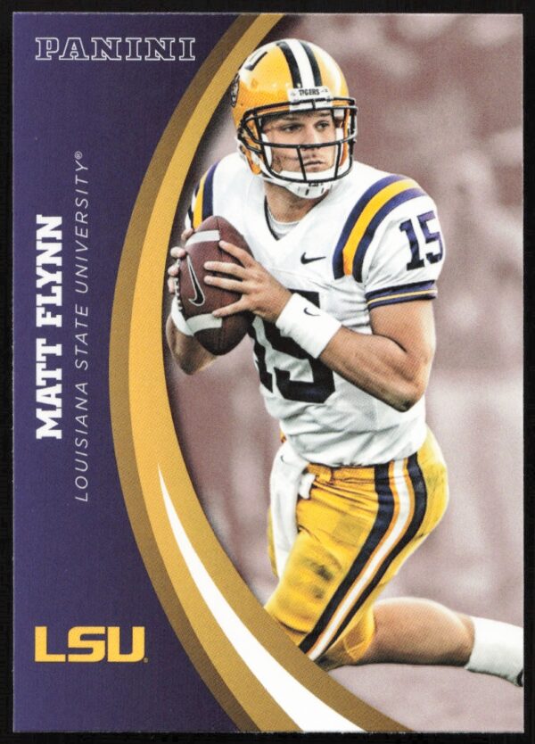 2015 Panini LSU Tigers Matt Flynn #43 (Front)