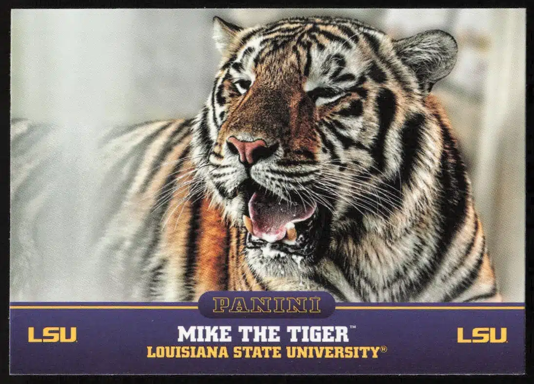 2015 Panini LSU Tigers Mike the Tiger #1 (Front)