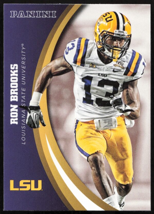 2015 Panini LSU Tigers Ron Brooks #53 (Front)